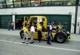 Checking-up of a gearbox during Sundays warm-up.