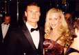 Jana Prihodova and David Coulthard