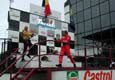 Belgium, Zolder - winner post shortly after the medal awards ceremony of The Cup Race